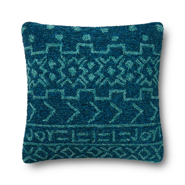 Teal Indoor/Outdoor Throw Pillow (cover only)