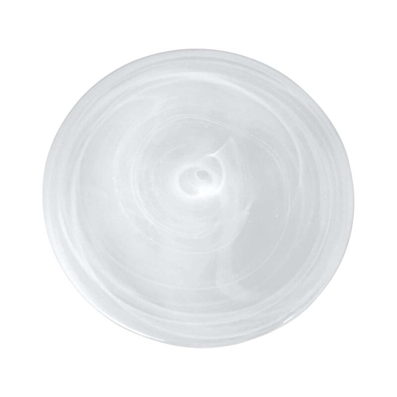 6613S4 Alabaster White Dessert Plate (Set of 4)