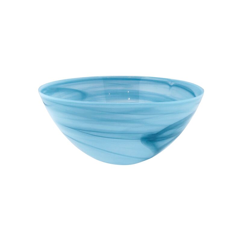 6625A Aqua Alabaster Medium Bowl