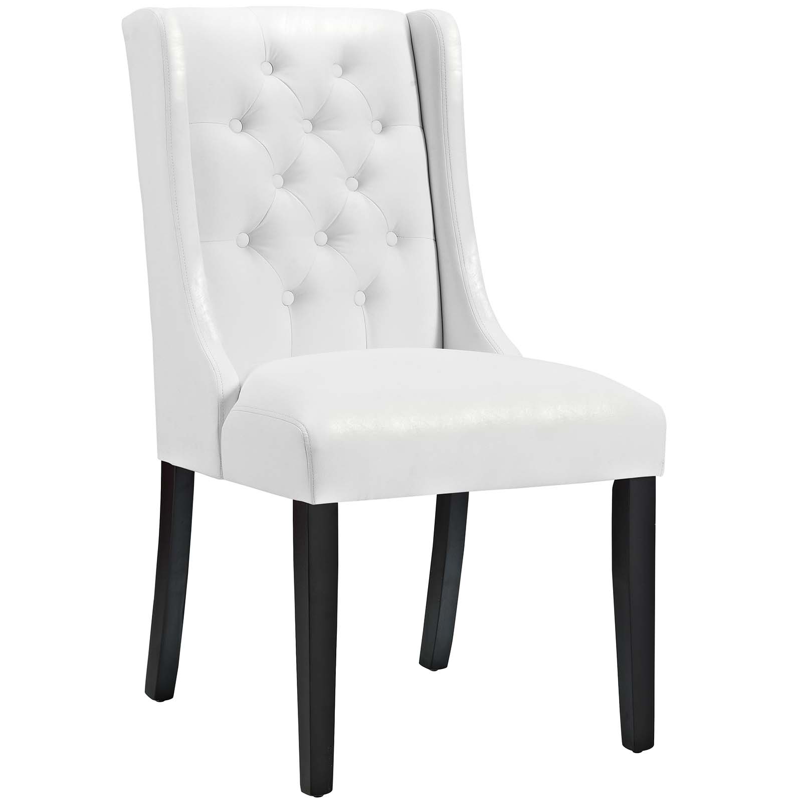 Vinyl Dining Chair White