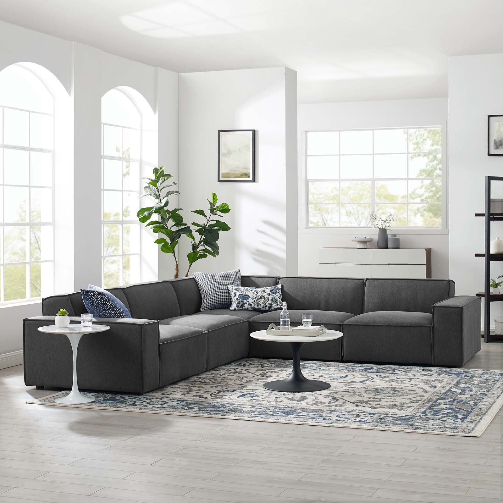 Re 5 Piece Sectional Sofa In