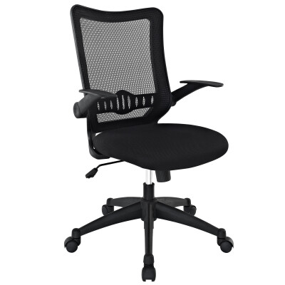 EEI-1104-BLK Explorer Mid Back Mesh Office Chair Black