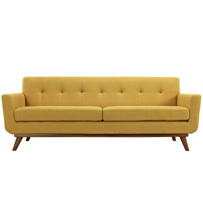 EEI-1180-CIT Engage Upholstered Fabric Sofa Citrus