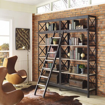 EEI-1215-BRN-SET Headway Wood Bookshelf