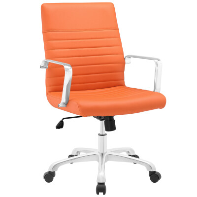 EEI-1534-ORA Finesse Mid Back Office Chair Orange