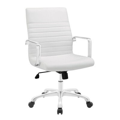 EEI-1534-WHI Finesse Mid Back Office Chair White