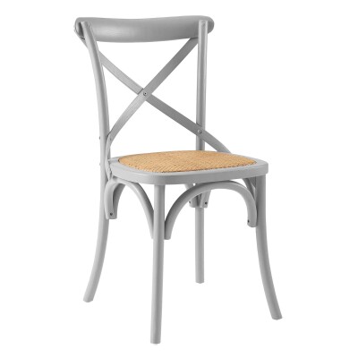 EEI-1541-LGR Gear Dining Side Chair Light Gray