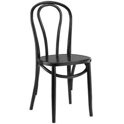 EEI-1543-BLK Eon Dining Side Chair Black