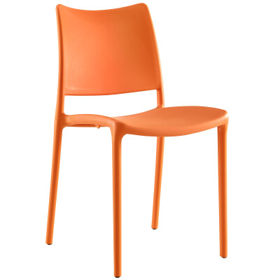 EEI-1703-ORA Hipster Dining Side Chair Orange