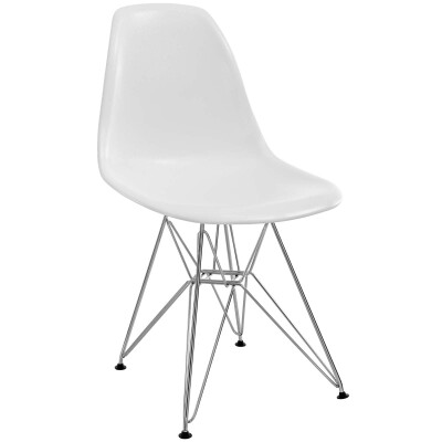 EEI-179-WHI Paris Dining Side Chair White