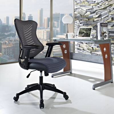 EEI-209-GRY Clutch Office Chair Gray