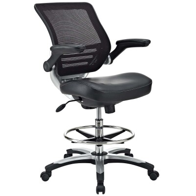 EEI-211-BLK Edge Drafting Chair Black