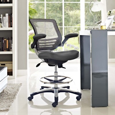 EEI-211-GRY Edge Drafting Chair Gray