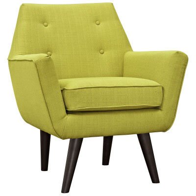 EEI-2136-WHE Posit Upholstered Fabric Armchair Wheatgrass