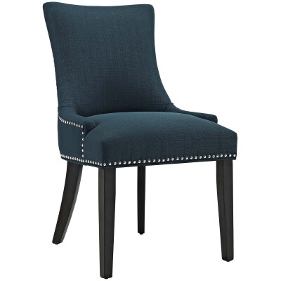 EEI-2229-AZU Marquis Fabric Dining Chair Azure
