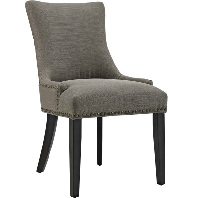 EEI-2229-GRA Marquis Fabric Dining Chair Granite