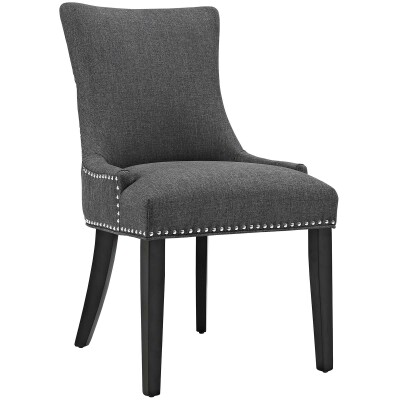 EEI-2229-GRY Marquis Fabric Dining Chair Gray