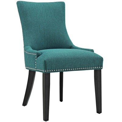 EEI-2229-TEA Marquis Fabric Dining Chair Teal