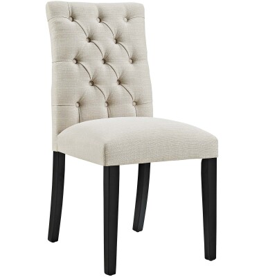 EEI-2231-BEI Duchess Fabric Dining Chair Beige
