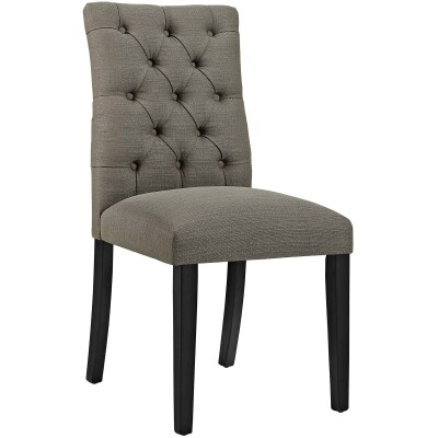 EEI-2231-GRA Duchess Fabric Dining Chair Granite