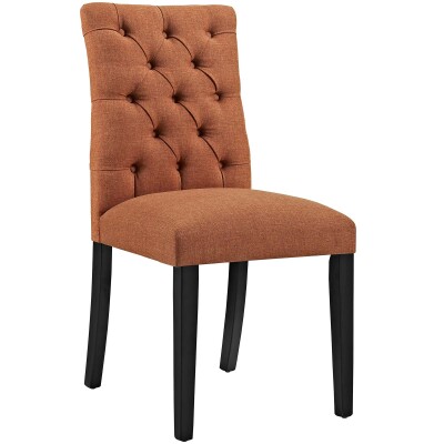 EEI-2231-ORA Duchess Fabric Dining Chair Orange