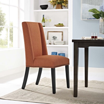 EEI-2233-ORA Baron Fabric Dining Chair Orange