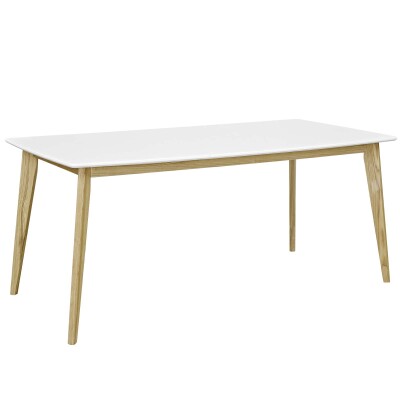 EEI-2668-WHI Stratum 71" Dining Table White