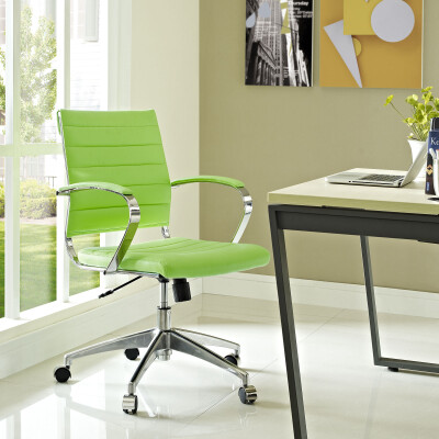 EEI-273-BGR Jive Mid Back Office Chair Bright Green