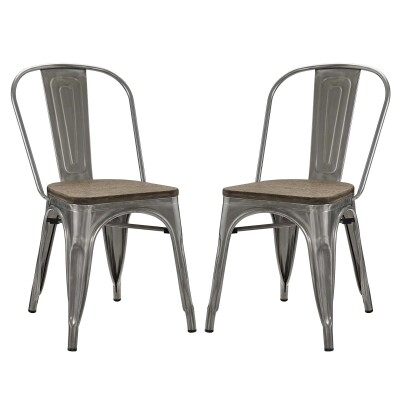 EEI-2751-GME-SET Promenade Dining Side Chair (Set of 2)