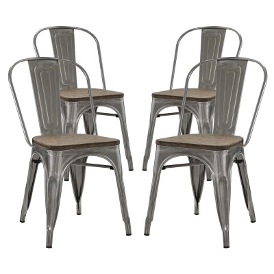 EEI-2752-GME-SET Promenade Dining Side Chair (Set of 4)