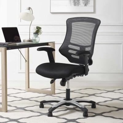 EEI-3042-BLK Calibrate Mesh Office Chair Black