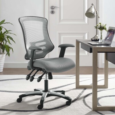 EEI-3042-GRY Calibrate Mesh Office Chair Gray