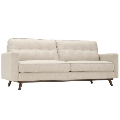 EEI-3046-BEI Prompt Upholstered Fabric Sofa Beige