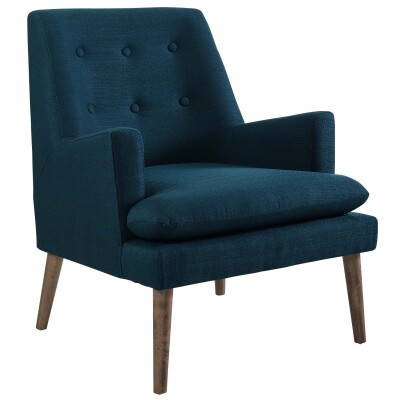EEI-3048-AZU Leisure Upholstered Lounge Chair Azure