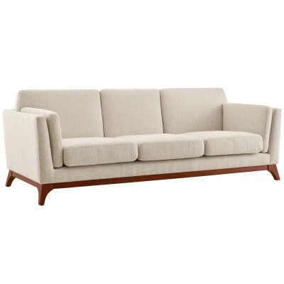 EEI-3062-BEI Chance Upholstered Fabric Sofa Beige