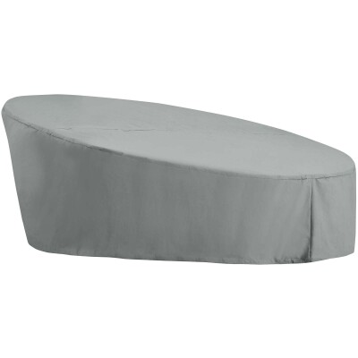 EEI-3135-GRY Immerse Convene / Sojourn / Summon Daybed Outdoor Patio Furniture Cover Gray