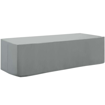 EEI-3143-GRY Immerse Convene / Sojourn / Summon Chaise or Sofa Outdoor Patio Furniture Cover Gray