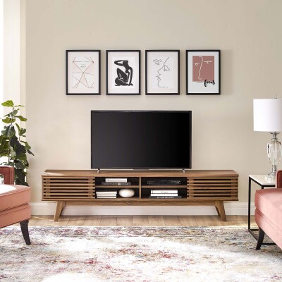 EEI-3303-WAL-WAL Render 70" Entertainment Center TV Stand