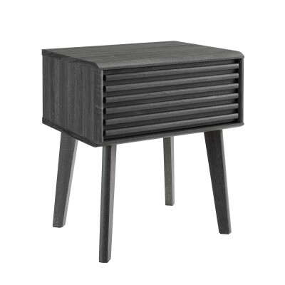 EEI-3345-CHA Render End Table Charcoal