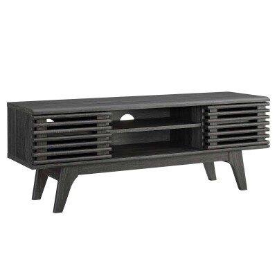 EEI-3837-CHA Render 46" Media Console TV Stand Charcoal