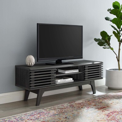 EEI-3837-CHA Render 46" Media Console TV Stand Charcoal