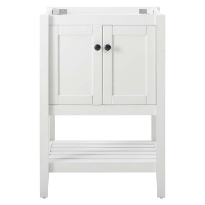 EEI-3919-WHI Prestige 23" Bathroom Vanity Cabinet (Sink Basin Not Included) White