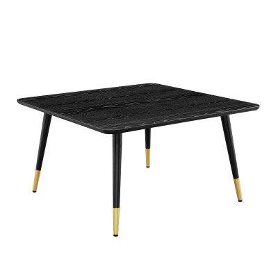 EEI-4215-BLK Vigor Square Coffee Table Black