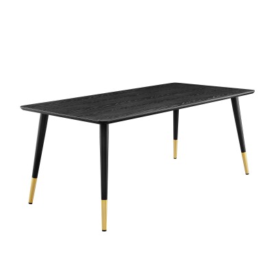 EEI-4216-BLK Vigor Rectangular Dining Table Black