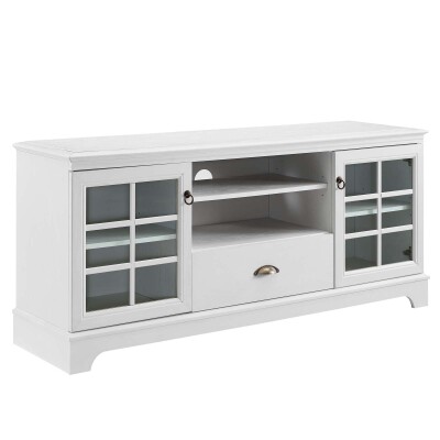 EEI-4585-WHI Pacific 59" TV Stand White