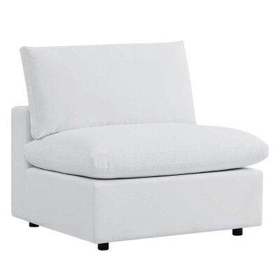 EEI-4905-WHI Commix Sunbrella® Outdoor Patio Armless Chair