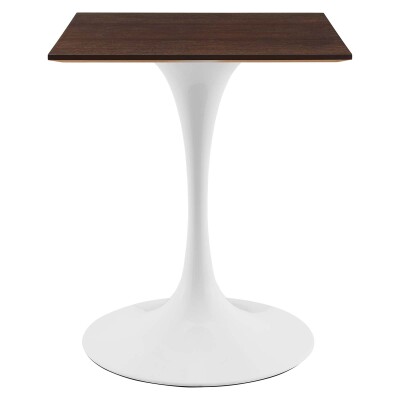 EEI-5161-WHI-CHE Lippa 24" Square Dining Table