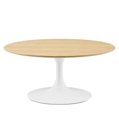 EEI-5188-WHI-NAT Lippa 36" Coffee Table