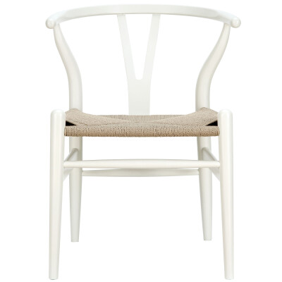 EEI-552-WHI Amish Dining Wood Armchair White