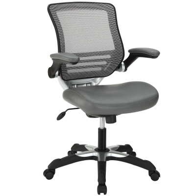 EEI-595-GRY Edge Vinyl Office Chair Gray